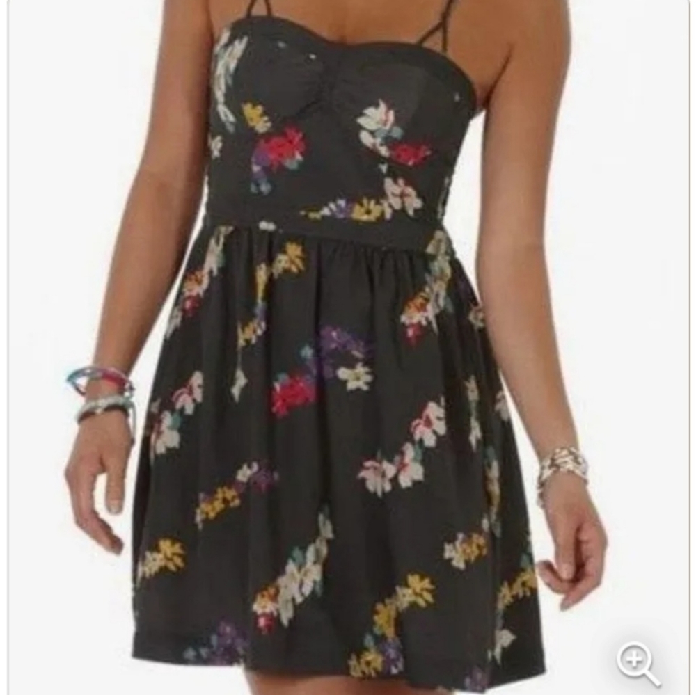 American Eagle Outfitters Floral Corset Dress